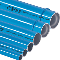 Tubo azul de alumínio de alto desempenho para sistemas de ar comprimido, vácuo e fluido industrial