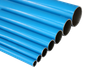 Tubo de liga de alumínio azul
